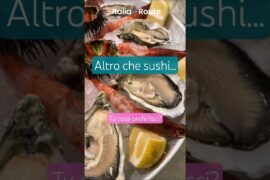 CRUDO DI MARE O SUSHI? COSA PREFERISCI?