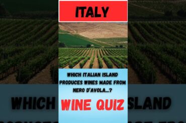 Wine Quiz Italy Question 4 #wine #quiz #italian grape varieties