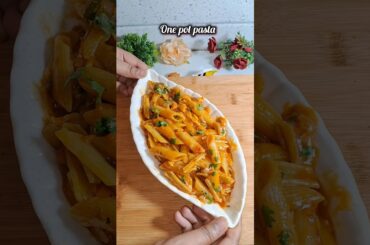 One pot pasta recipe 💕✨️💕#shortvideo #cooking #ytshorts #easyrecipe #instant