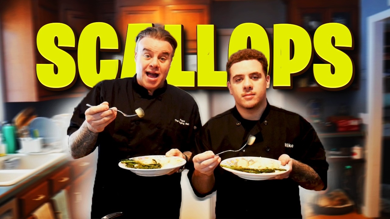 Cooking with Pops | Episode 4: Scallops | The Raging Italian Cooking with Pops | Episode 4: Scallops | The Raging Italian
