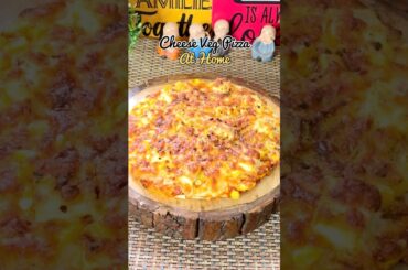 Cheesy veg paneer pizza #shorts #pizza #recipe #food #viral #trending #cooking #foodshorts #ytshorts