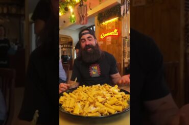 Waiter Bets €20 He Won't Finish! 🍝😱