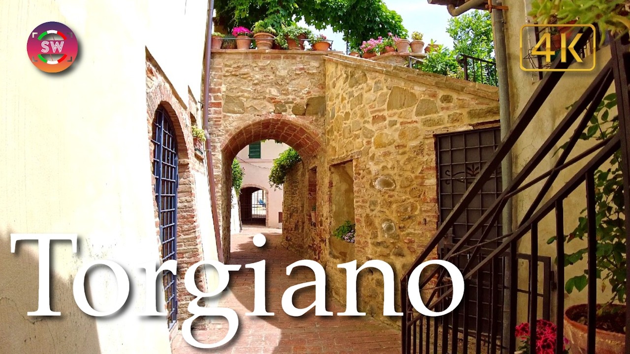 Torgiano (Umbria), Italy【Walking Tour】History in Subtitles – 4K Torgiano (Umbria), Italy【Walking Tour】History in Subtitles - 4K