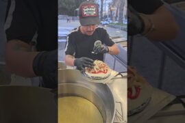 Italian street food #bestfood #pizza #streetfood