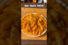 Red sauce pasta recipe #shorts #recipe #pasta #redsaucepasta #trending #viral #shortvideo #macaroni