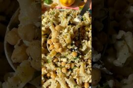 Lemon Pasta Salad with Marinated Chickpeas