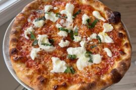 NY STYLE SOURDOUGH PIZZA w BURRATA