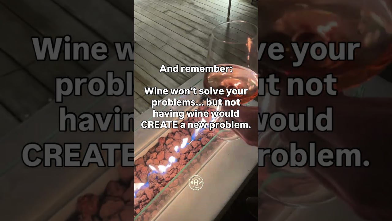 Problem solving 101, cheers! #winelover Problem solving 101, cheers! #winelover