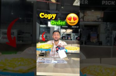 Copy Order 😍 #foodshorts