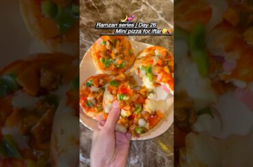 Mini pan pizza recipe😋,||