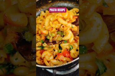 Street Style Masala Pasta 🔥 | 5 Minutes Easy Pasta Recipe | Super Tasty Masala Pasta