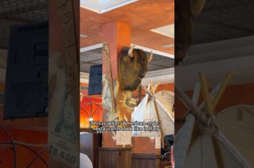 American RESTAURANT in ITALY