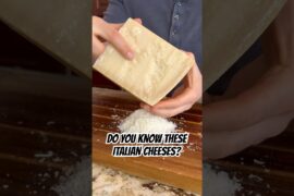 Dont get confused! Not all Italian cheeses are equal. 🇮🇹🧀 #food #cooking #recipe #shorts #fyp