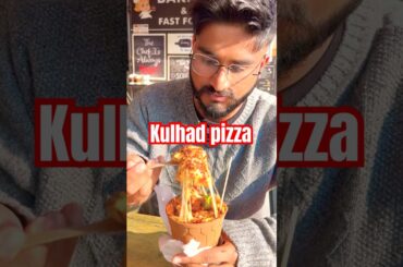 Kulhad Pizza 😳🔥 Pizza in a Clay Cup! Worth Trying? | Street Food India