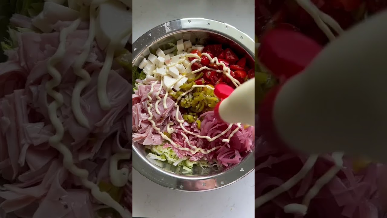Easy Italian Grinder Salad Easy Italian Grinder Salad