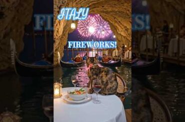 Italian dinner and ambience! 🇮🇹