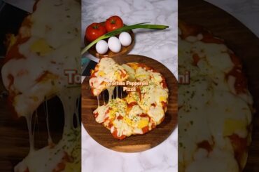 The Easiest One-Pan Tortilla Pizza You'll Ever Make 🔥