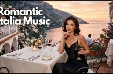 Italian Coastal Chill 🌊 3+ Hours Relaxing Mediterranean Music & Stunning Italian Views 4K