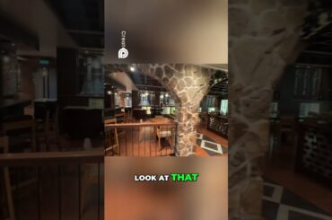 OMG! Giant WINE Bottle at La Cucina Italian Restaurant!