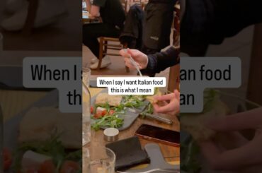 When I say I want Italian food this is what I mean #italian #italianfood #food #sushi #japanese