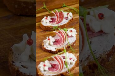 Canapes tricks for you! Easy appetizer recipes for parties #snack #food #cooking #appetizer