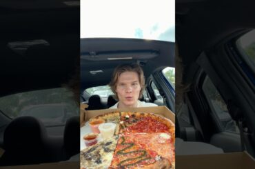 First Time Trying Miami Slice Pizza! #shorts #food #eating #pizza