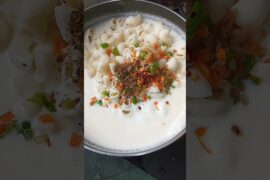 Instant White Sauce Pasta #shorts #instant #streetfood
