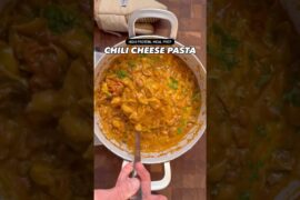 Macro-Friendly, High Protein Chili Cheese Pasta #shorts