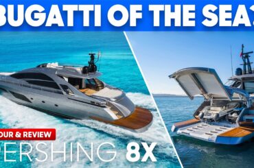 An 80ft Yacht Shouldn't Be THIS FAST! 🚀 Pershing 8X Tour & Review