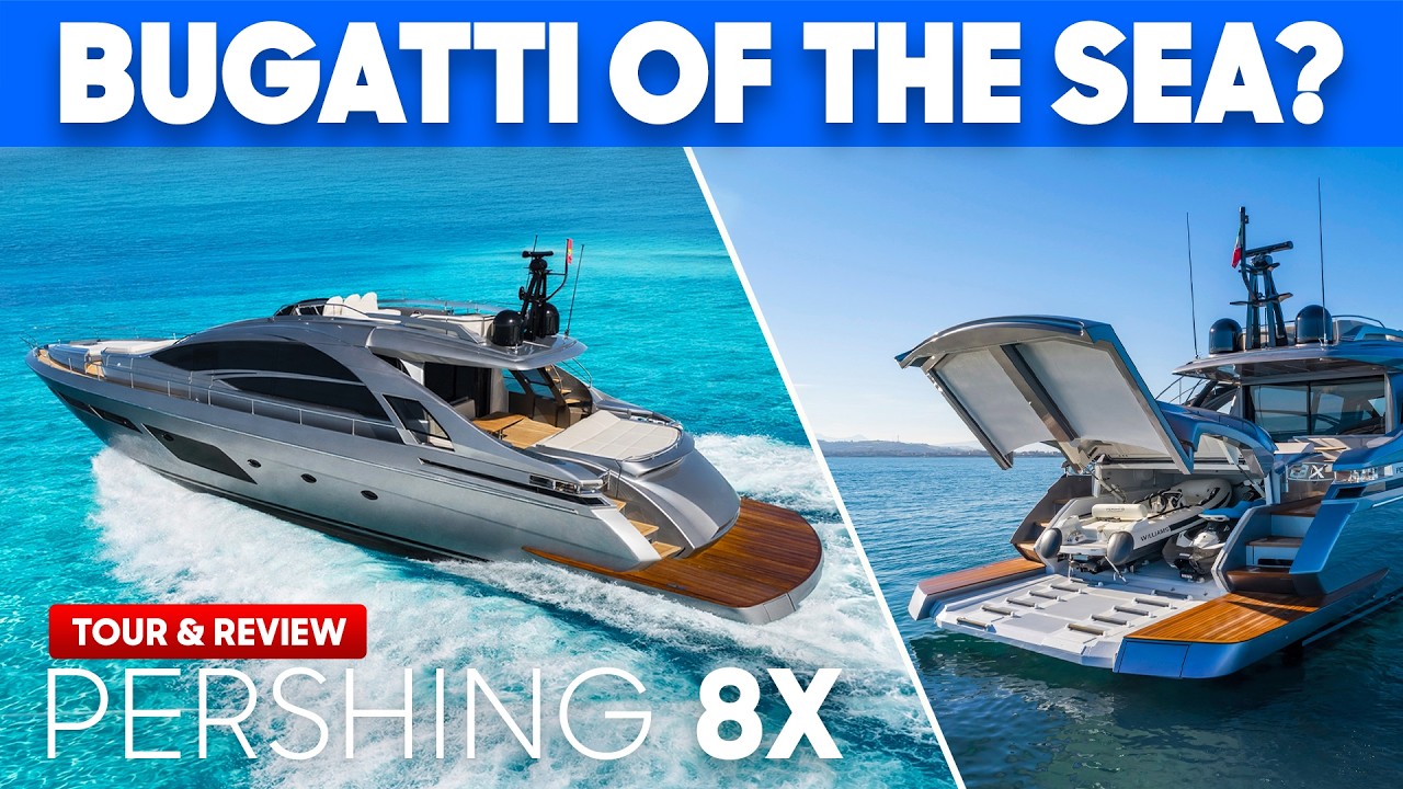 An 80ft Yacht Shouldn’t Be THIS FAST! 🚀 Pershing 8X Tour & Review An 80ft Yacht Shouldn't Be THIS FAST! 🚀 Pershing 8X Tour & Review