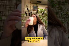 Trying different bakeries in Italy #foodie #food #foodreview #shorts