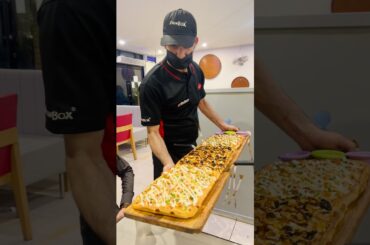 Train Pizza 🍕 wow 🤤😋 #food #shorts #pizza #pizza lover #foodblogger