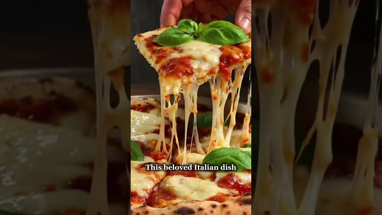 🍕 Margherita Pizza (Italy) #pizza #italy #food #yummy 🍕 Margherita Pizza (Italy) #pizza #italy #food #yummy