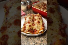Pizza + enchiladas = the easiest cheesy dinner ever 🍕🔥#pizza #enchiladas #dinnerrollsrecipe