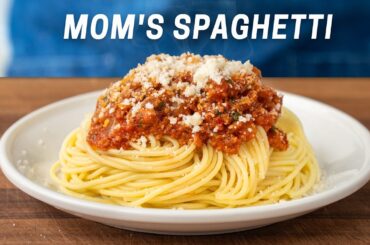 The 30-Minute Spaghetti I Make for People I Love