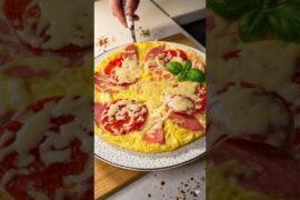 5-Minute Breakfast Pizza You’ll Crave Daily! #food #cooking