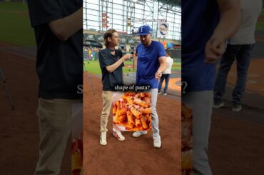 What’s the best shape of Pasta? 🇮🇹🍝⚾️ #shorts