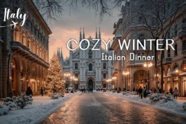 Italian Music for Perfect Dining Moments | Romantic Ambience ~ Relax, Wine & Sunset