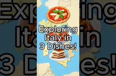 Top 3 Italian Foods You Must Try! 🍕🍝🍰 #shorts #shortvideo #food #italy