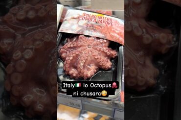 Baboi Italy🇮🇹 lo Octopus ni chusara😳 #telugushorts #octopus #shrimp