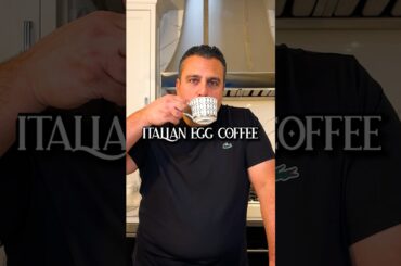 How to make… Egg Coffee?! #eggcoffee #coffee #italianfood