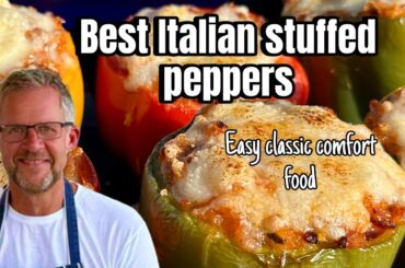 Best Italian stuffed peppers recipe