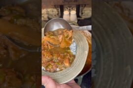 Chicken and Andouille Gumbo #hymelskajunkitchen #cajun #recipe #gumbo #delicious #cooking