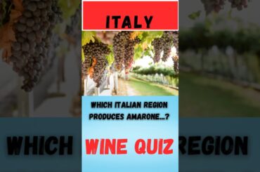 Wine Quiz Italy Question 11 #wine #quiz #litalian wine regions