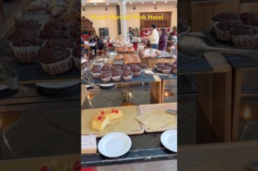 Breakfast at Rome Marriott Park Hotel 🍳☕