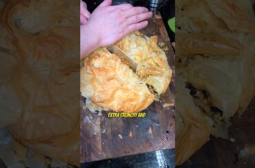 OnePan Phyllo Pie (Extra Flavor Dbl Crunch) #cooking #shorts