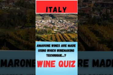 Wine Quiz Italy Question 12 #wine #quiz #litalian wine techniques