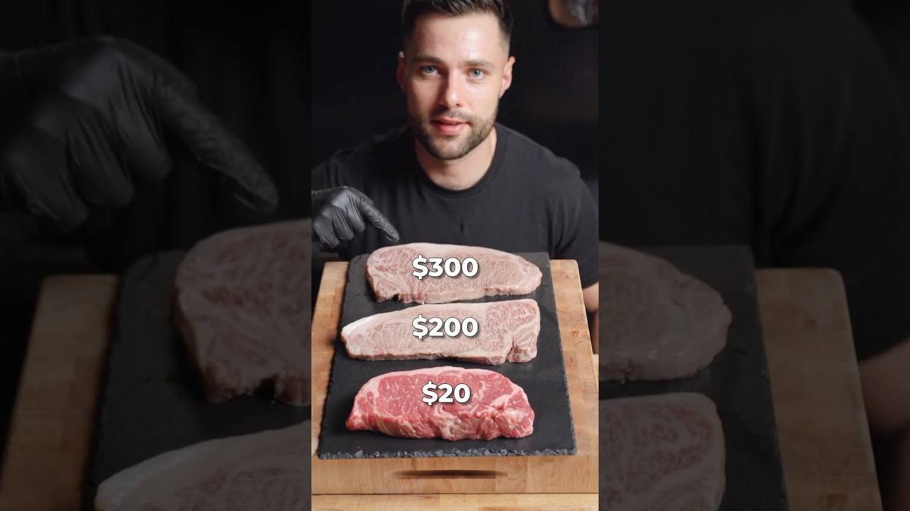 $20 vs $200 vs $300 Steak $20 vs $200 vs $300 Steak