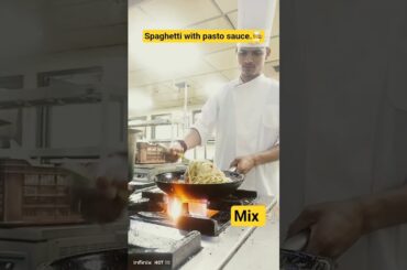spaghetti with pasto sauce #food #chef #hotel #cooking #europe #hotelmanagment #italian#facts #viral