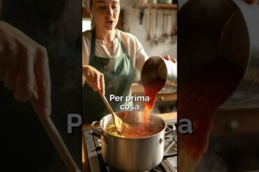 Authentic Penne Arrabbiata Sauce Secret | Italian Cooking Tip in 20 Seconds